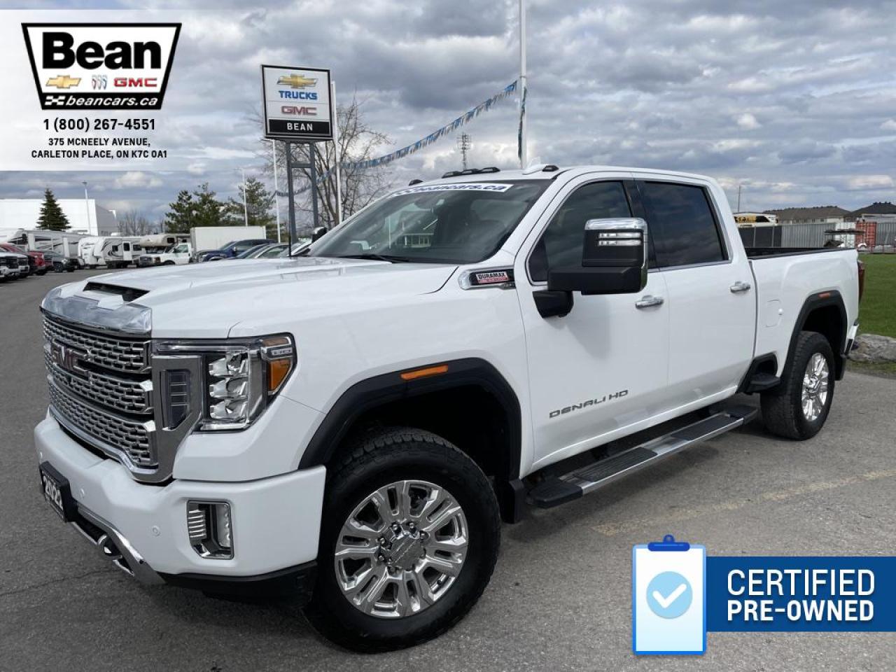 Used 2022 GMC Sierra 2500 HD Denali 6.6L V8 DURAMAX DIESEL 2500HD DENALI ULTIMATE ONE OWNER TRADE for sale in Carleton Place, ON