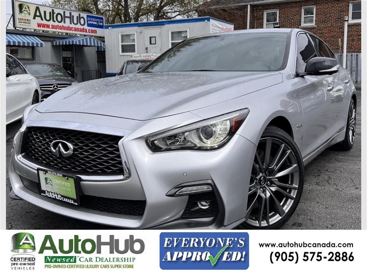 Used 2018 Infiniti Q50 Red Sport 400-RARE-TOP OF THE LINE-LOADED for sale in Hamilton, ON