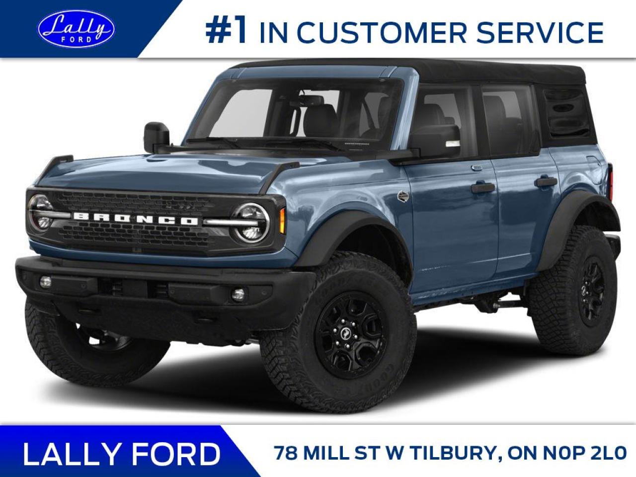 New 2023 Ford Bronco WildTrak for sale in Tilbury, ON