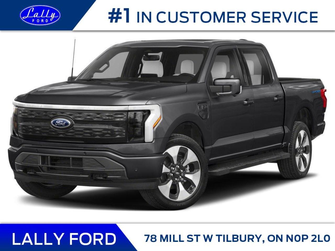 New 2023 Ford F-150 Lightning Platinum for sale in Tilbury, ON