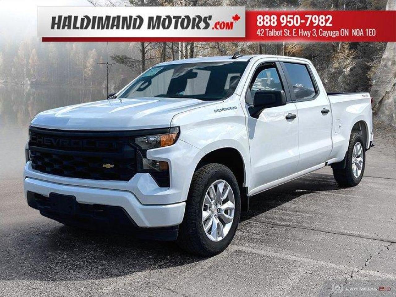 Used 2022 Chevrolet Silverado 1500 Custom for sale in Cayuga, ON