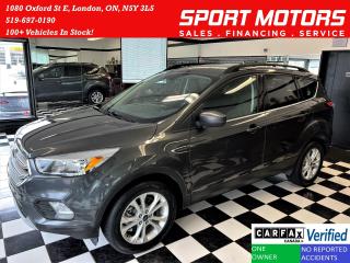 Used 2018 Ford Escape SE 4WD+GPS+Camera+New Tires+CLEAN CARFAX for sale in London, ON