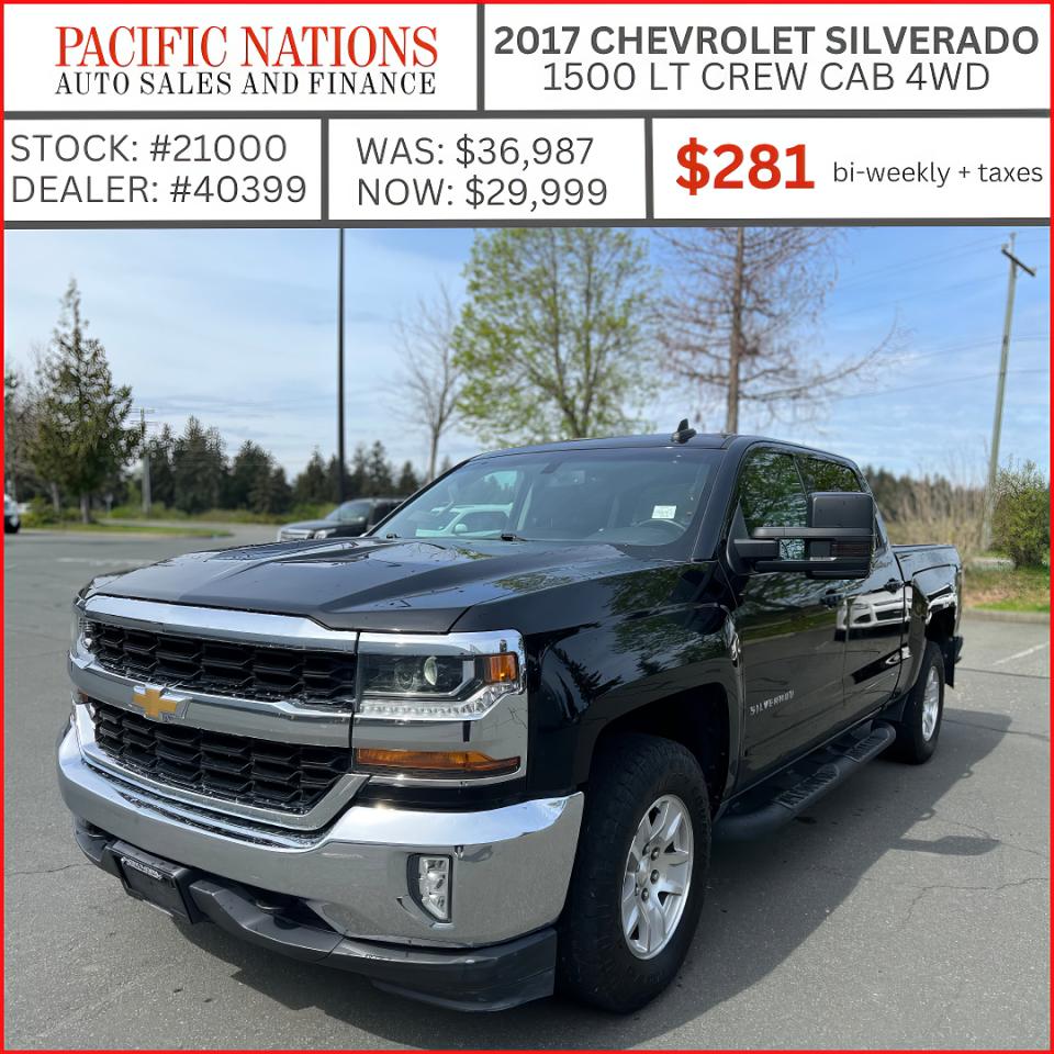 2017 Chevrolet Silverado 1500 LT Crew Cab 4WD