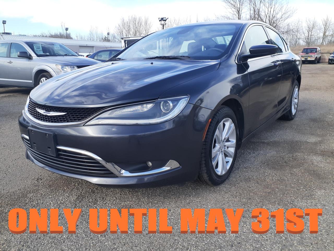 2017 Chrysler 200 Limited, Lther, Remote, Bu Cam, Htd Steering Seats - Photo #1