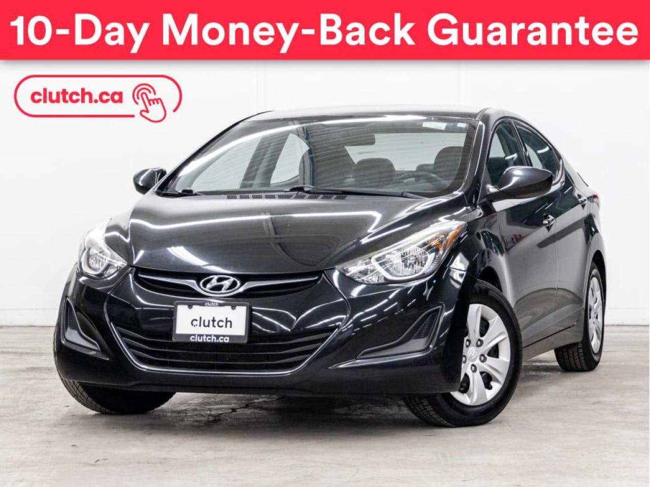 Used 2016 Hyundai Elantra L+ w/ Heated Side Mirrors, Power Locks & Windows for sale in Toronto, ON
