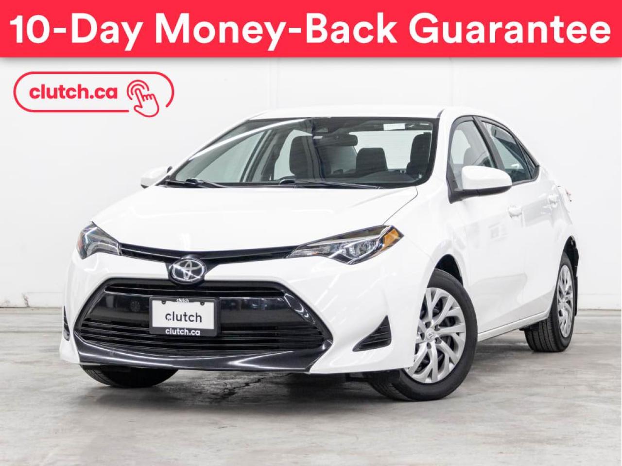 Used 2019 Toyota Corolla LE w/ Adaptive Radar Cruise Control, Heated Front Seats for sale in Toronto, ON