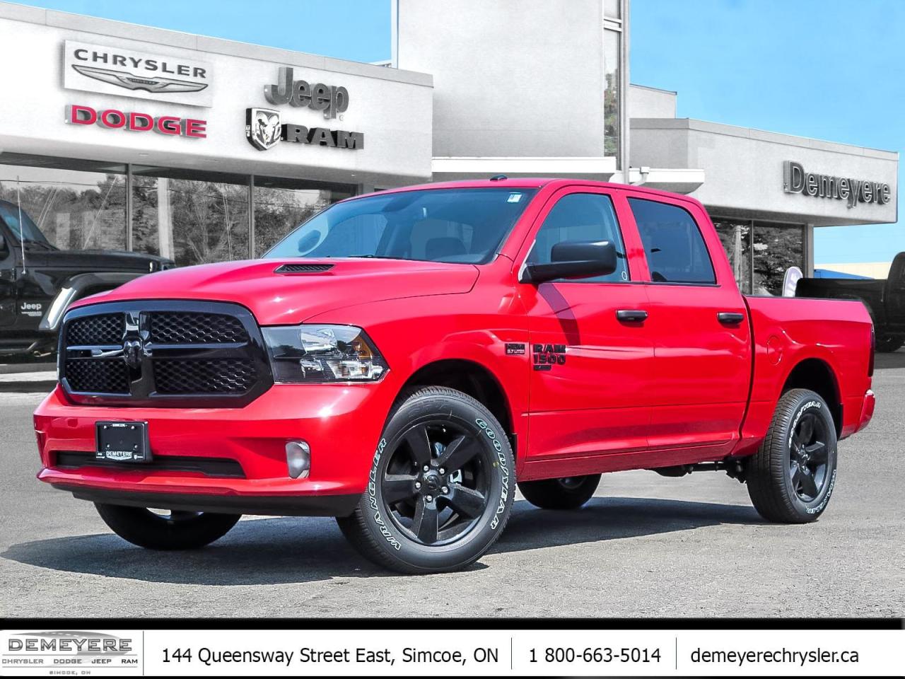 New 2023 RAM 1500 Classic NIGHT EDITION | SUB-ZERO PKG | SPORT HOOD for sale in Simcoe, ON