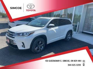 Used 2018 Toyota Highlander LIMITED for sale in Simcoe, ON