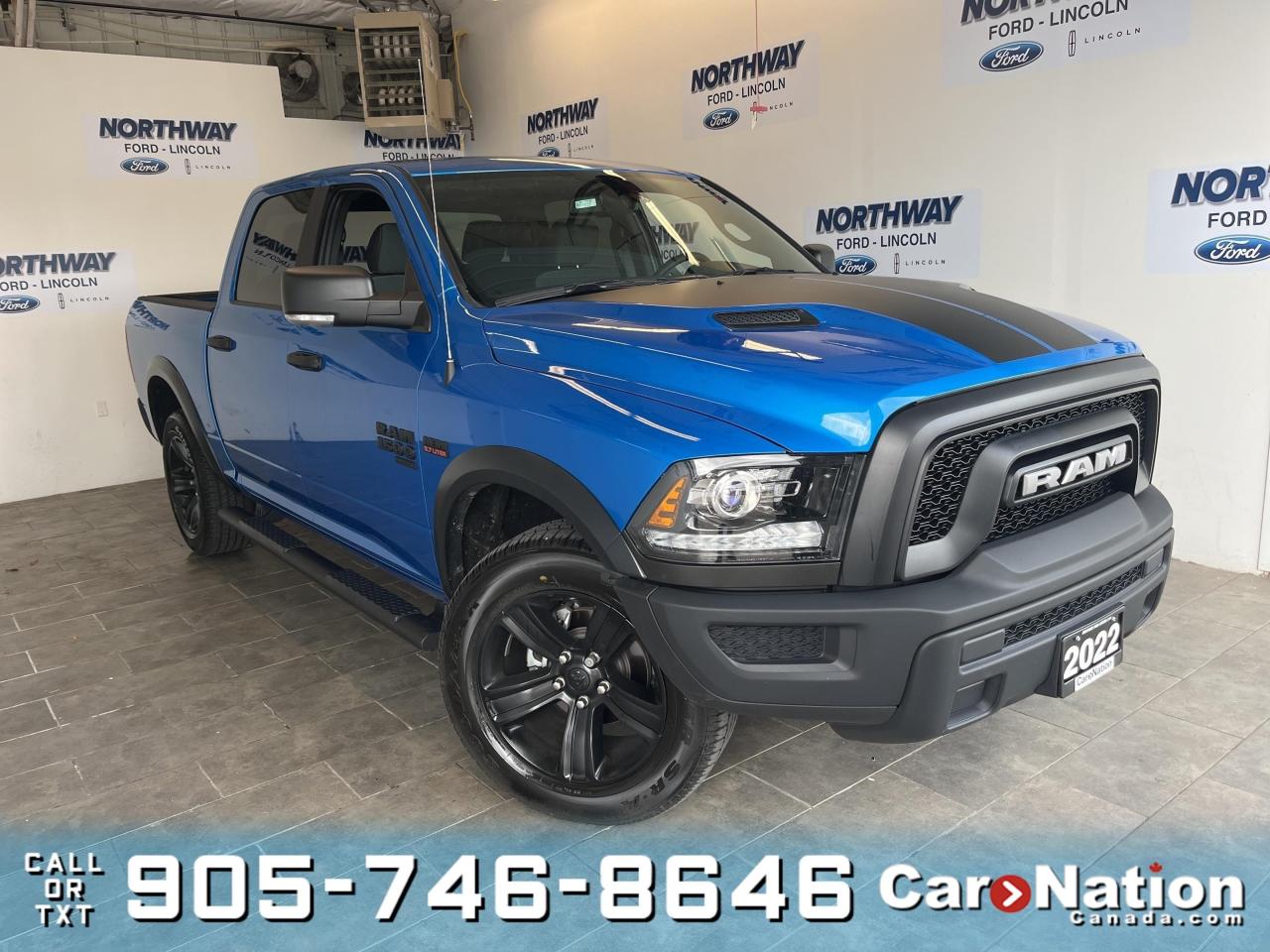 Used 2022 RAM 1500 Classic WARLOCK | 4X4 | HEMI | CREW CAB | 8.4