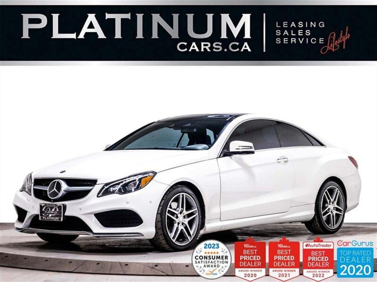 Used 2016 Mercedes-Benz E-Class E400 4MATIC, COUPE, AMG SPORT, PANO, NAV for sale in Toronto, ON