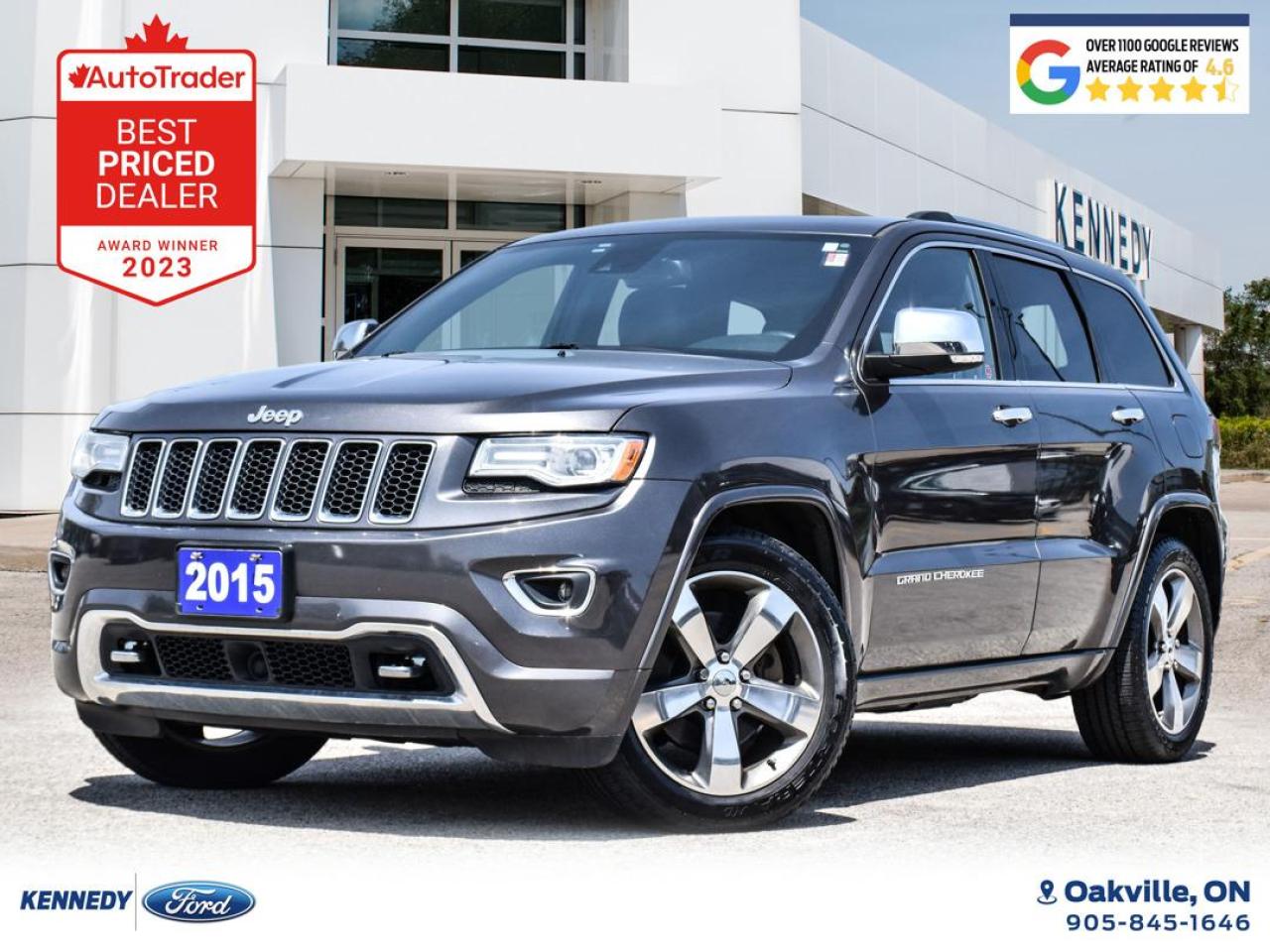 Used 2015 Jeep Grand Cherokee Overland for sale in Oakville, ON