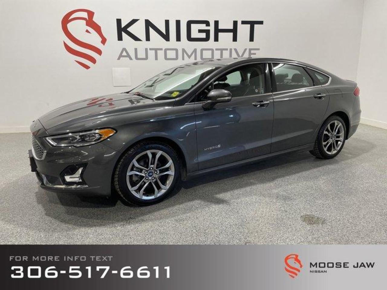 Used 2019 Ford Fusion Hybrid Titanium | Heated Seats | Sunroof | Navigation for sale in Moose Jaw, SK