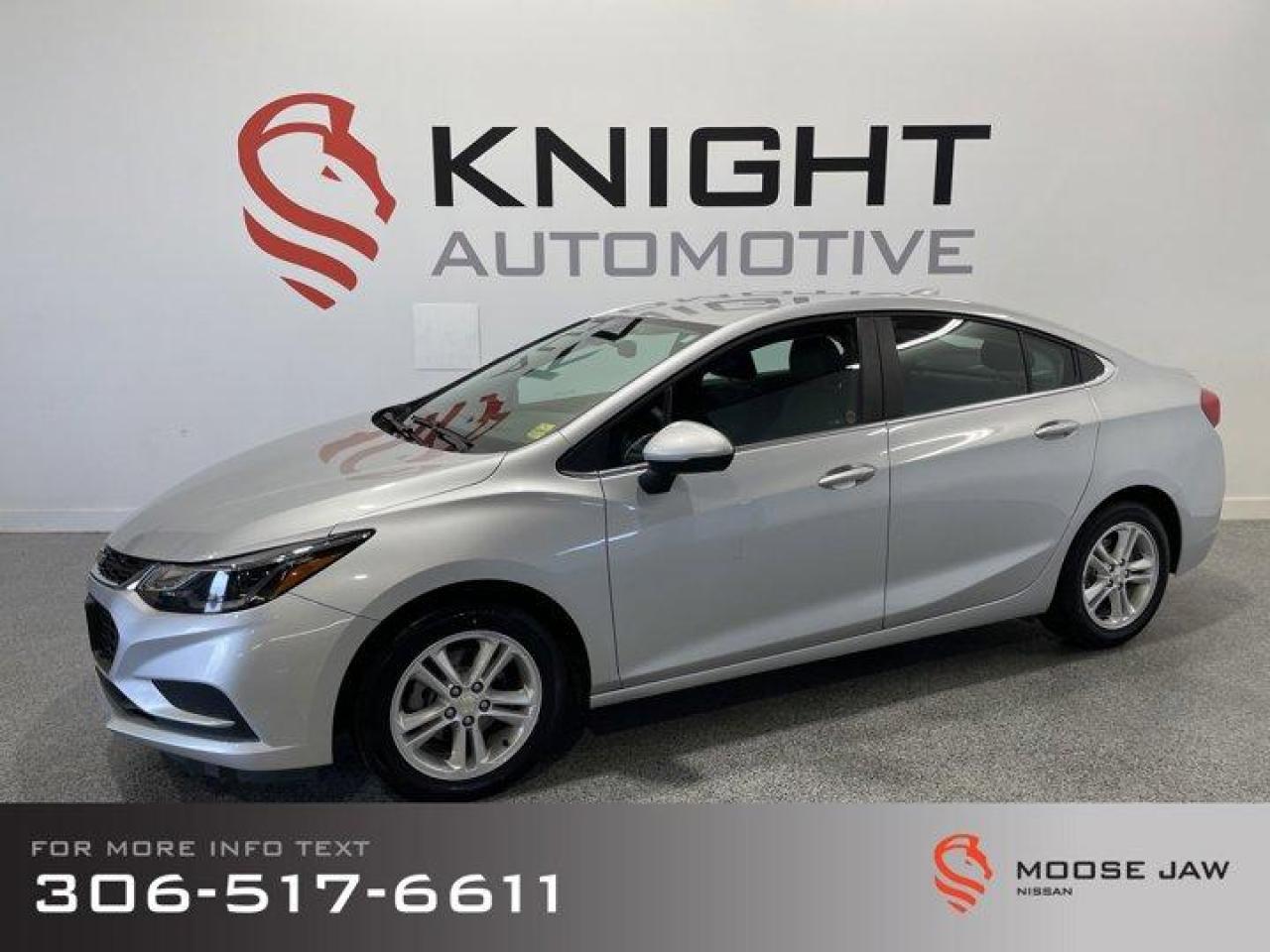 Used 2018 Chevrolet Cruze LT | Low KM's | Heated Seats for sale in Moose Jaw, SK