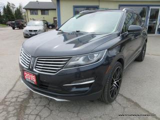 Used 2015 Lincoln MKC LOADED ALL-WHEEL DRIVE 2.3L - ECO-BOOST.. NAVIGATION.. LEATHER.. HEATED/AC SEATS.. PANORAMIC SUNROOF.. BACK-UP CAMERA.. THX AUDIO.. POWER TAILGATE.. for sale in Bradford, ON