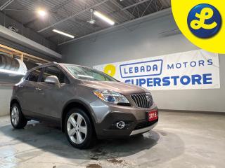 Used 2015 Buick Encore AWD * Leather/Cloth Seats * Bose Audio System * Hands Free Calling * On Star * Cruise Control * Steering Wheel Controls *  Power Locks * Keyless Entry for sale in Cambridge, ON