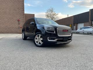 Used 2015 GMC Acadia AWD Denali-7 psgr-fully loaded-accident free-Certi for sale in Thornhill, ON
