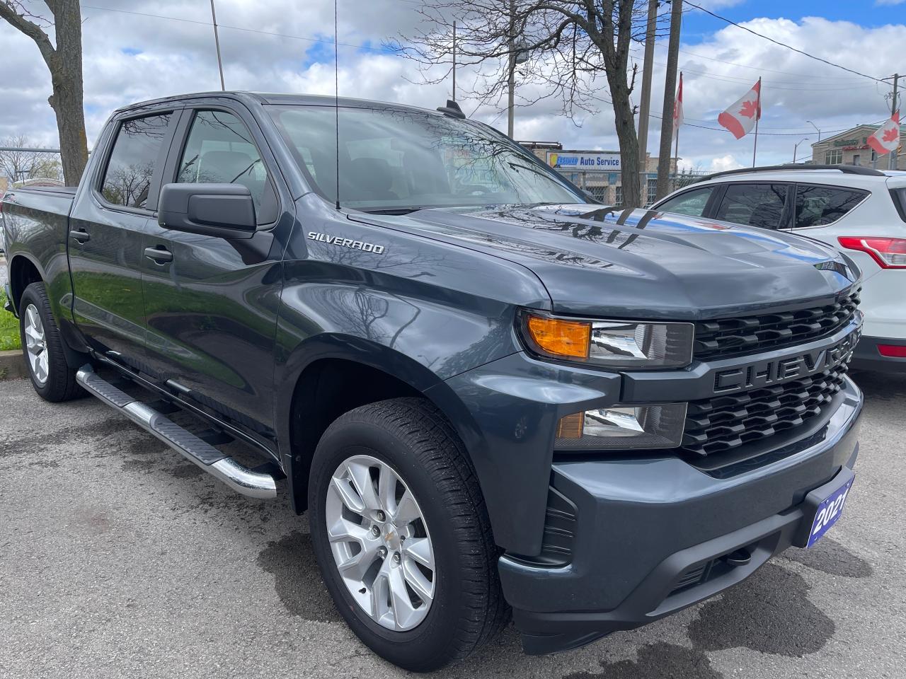 2021 Chevrolet Silverado 1500 Custom, Crew Cab 4X4, 5.8 Ft. Box