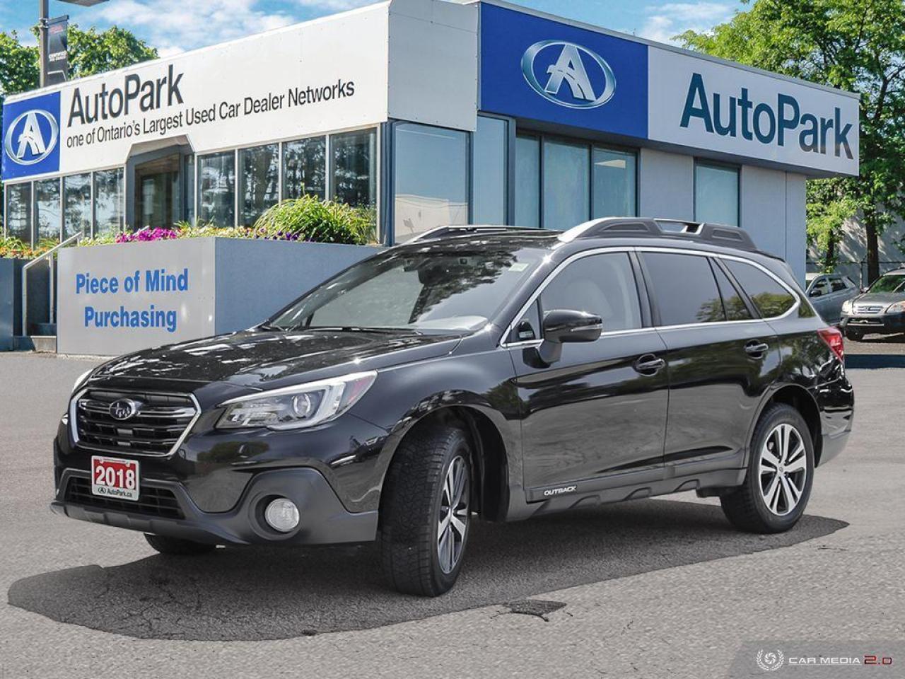 Used 2018 Subaru Outback 3.6R Touring ONE OWNER, NAVIGATION, LEATHER SEATING, SUNROOF, HEATED SEATS AND STEERING WHEEL, LANE DEPARTURE AND for sale in Mississauga, ON
