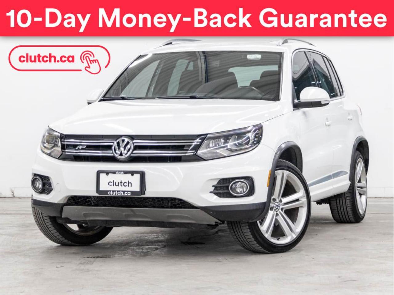 Used 2015 Volkswagen Tiguan Highline R-Line AWD w/ Bluetooth, Navigation, Cruise Control for sale in Toronto, ON