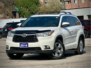 Used 2016 Toyota Highlander AWD LIMITED | PANO SUNROOF | HEATED SEATS & WHEEL for sale in Waterloo, ON