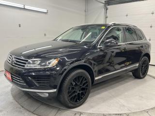 Used 2016 Volkswagen Touareg COMFORTLINE TDI | PANO ROOF | BLIND SPOT | LEATHER for sale in Ottawa, ON