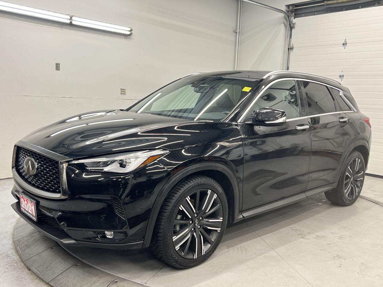 Used 2021 Infiniti QX50 LUXE AWD | PANOROOF | REMOTE START | PREM ALLOYS for sale in Ottawa, ON