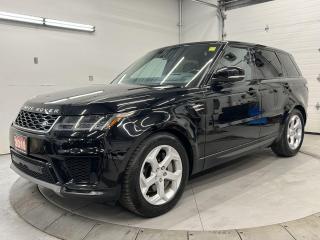 ONLY 33KM! HEADS UP DISPLAY, PANORAMIC MOONROOF, NAVIGATION, LEATHER, 360-DEGREE CAMERA & 340HP! Premium Meridian audio, air suspension, heated steering, heated front & rear seats, blind spot monitor, traffic sign recognition, 20-in alloys, backup camera w/ front & rear park sensors, lane keep assist, power seats, seat memory system, dual-zone climate control, terrain mode selector (Normal, Snow, Sand, Off road), rain sensing wipers, automatic headlights w/ auto highbeams, garage door opener, adaptive cruise control and SiriusXM!
