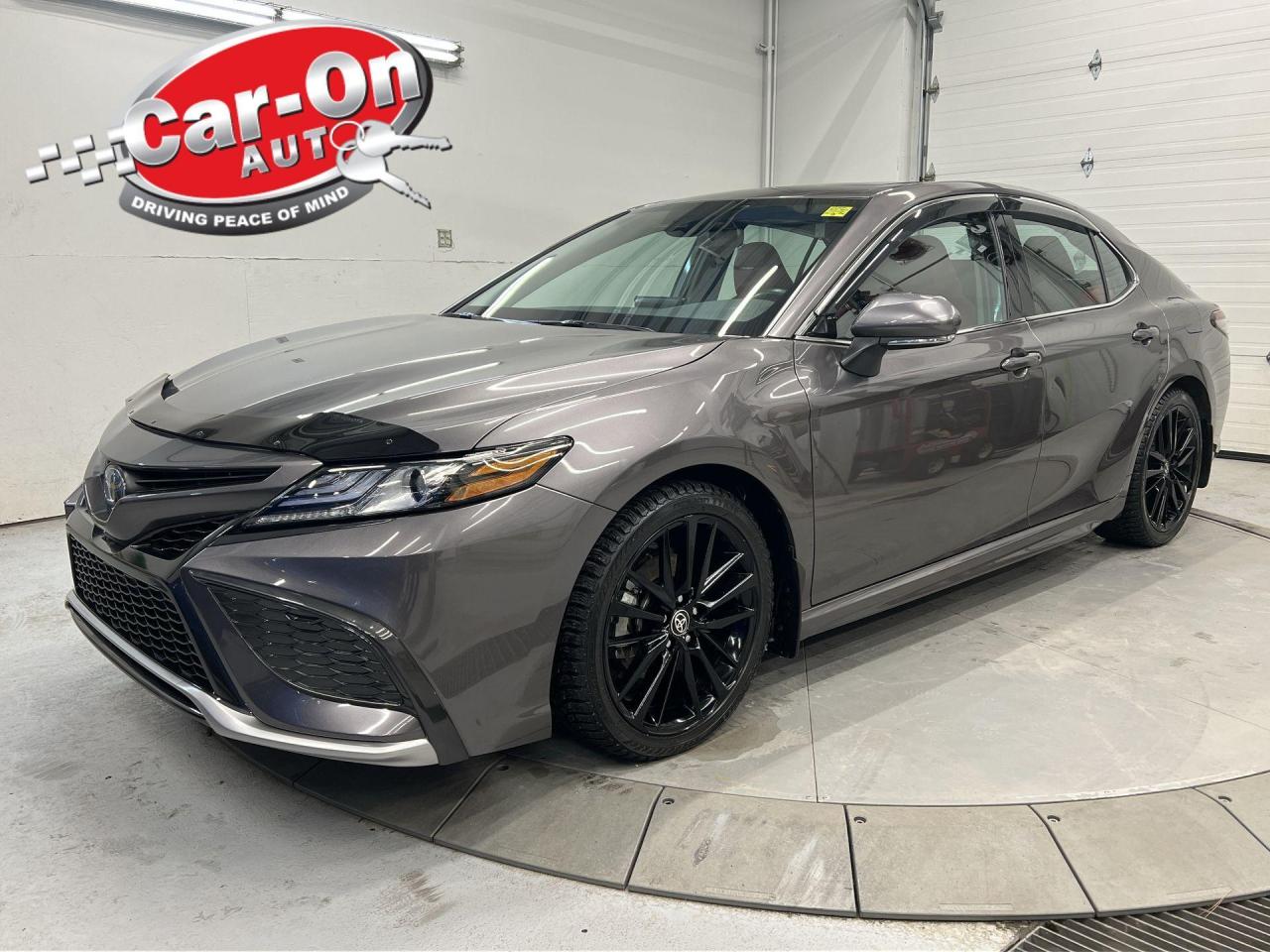 Used 2022 Toyota Camry HYBRID XSE | RED LEATHER | SUNROOF | 19-IN ALLOYS for sale in Ottawa, ON