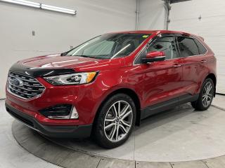 Used 2022 Ford Edge Titanium AWD| LEATHER | REMOTE START | BLIND SPOT for sale in Ottawa, ON