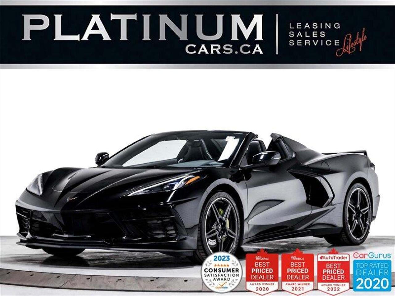 Used 2021 Chevrolet Corvette Stingray Convertible, Z51 PKG, 495HP, NAV, BREMBO for sale in Toronto, ON