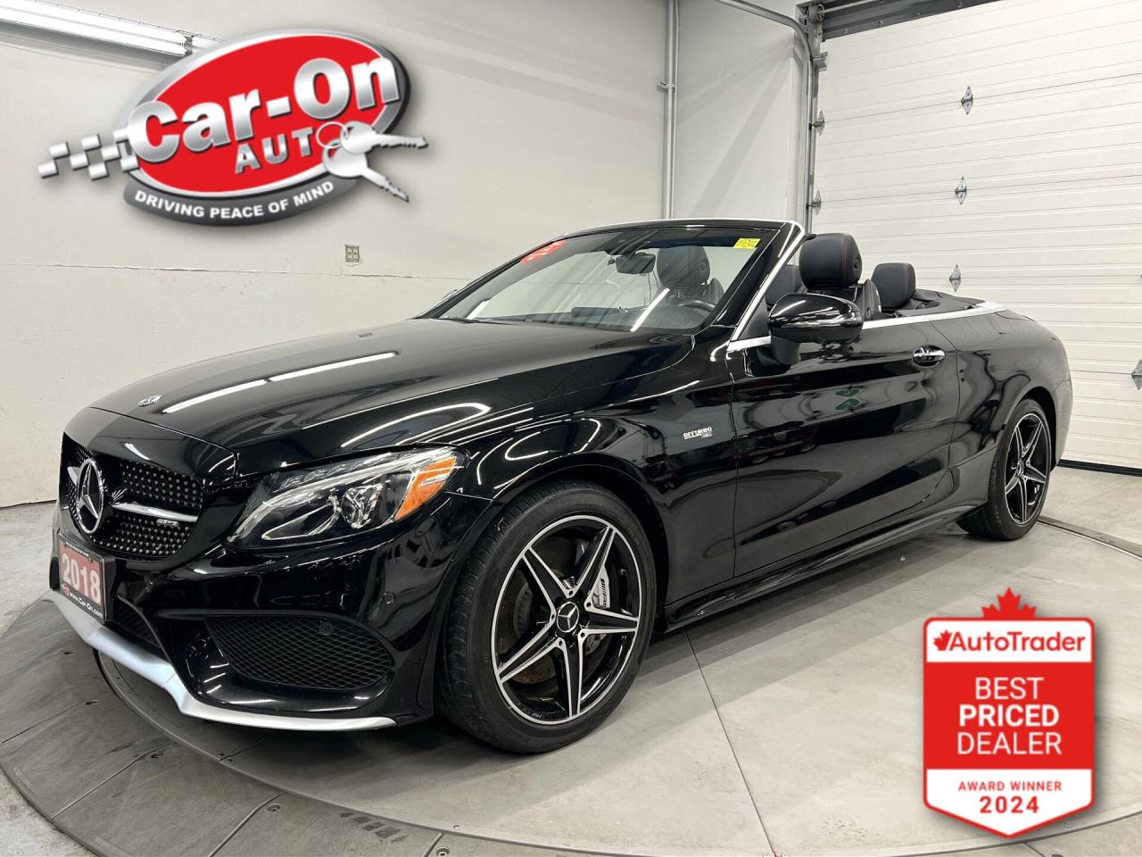 Used 2018 Mercedes-Benz C-Class C43 AMG CABRIOLET| 362HP | PREMIUM PKG | AIR SCARF for sale in Ottawa, ON