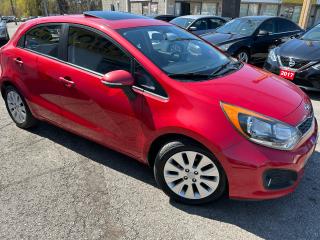 Used 2013 Kia Rio EX/CAMERA/ROOF/FOG LIGHTS/BLUE TOOTH/ALLOYS/ for sale in Scarborough, ON