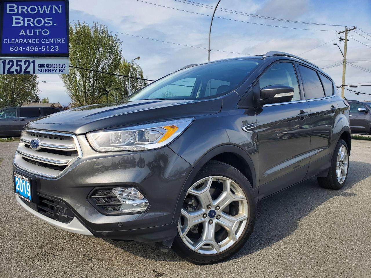 2019 Ford Escape LOCAL, NO ACCIDENTS, LOW KM, Titanium 4WD