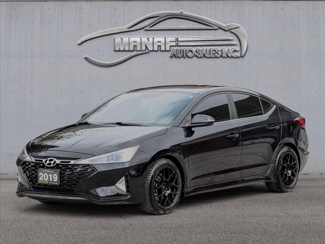 Used 2019 Hyundai Elantra Sport DCT Sunroof Heated Seats Rear Cam for sale in Concord, ON