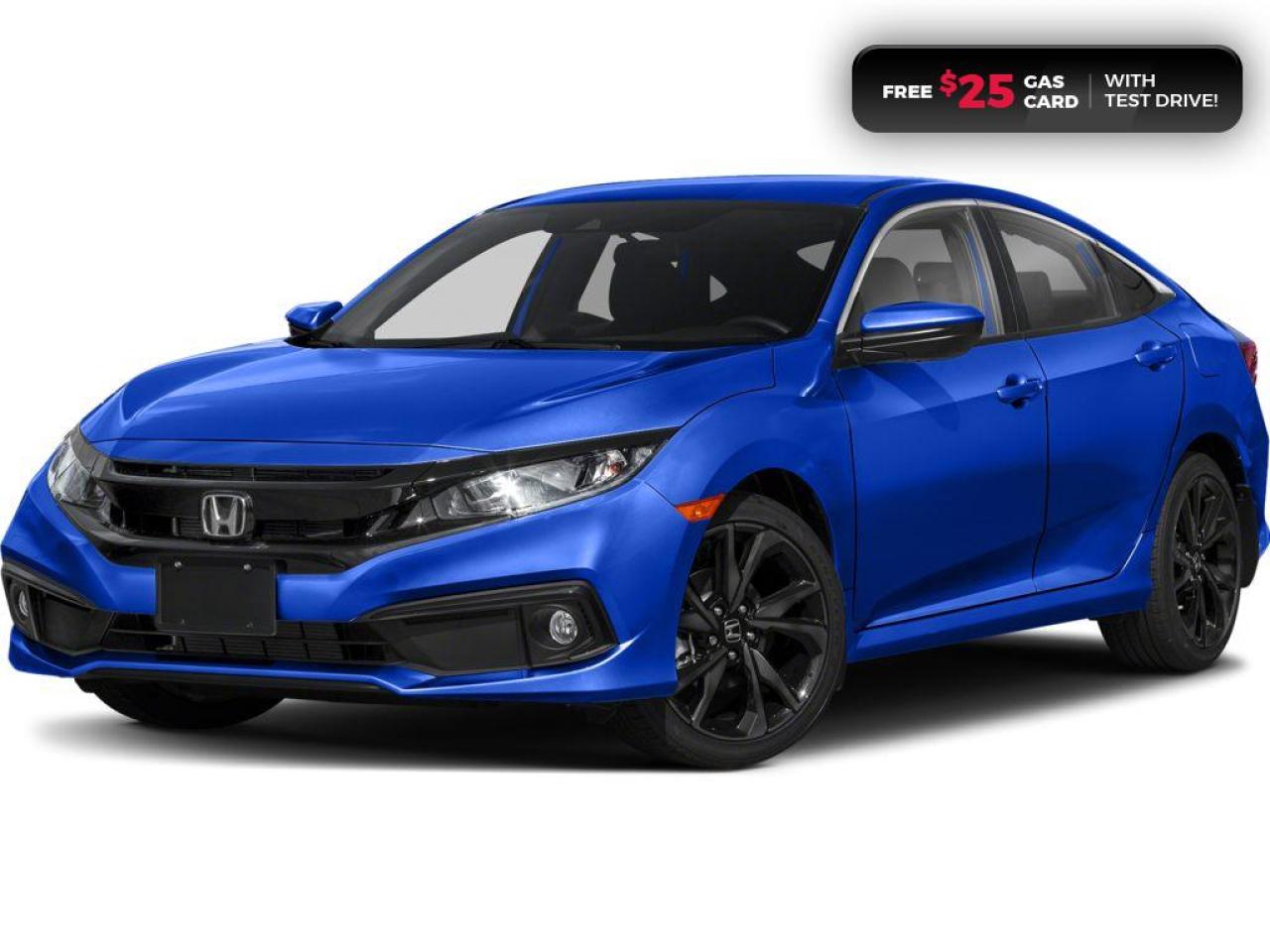 Used 2020 Honda Civic Sport APPLE CARPLAY™ & ANDROID AUTO™ | REARVIEW CAMERA | POWER SUNROOF for sale in Cambridge, ON