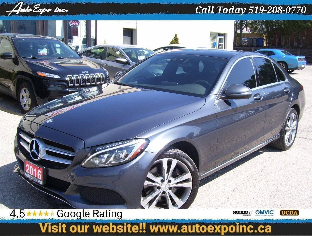 2016 Mercedes-Benz C-Class 4dr Sdn C 300 4MATIC,Certified,Tinted,Alloys,Fog's - Photo #1