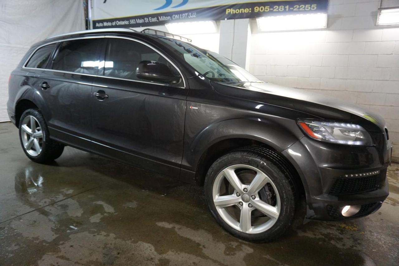 2013 Audi Q7 TDI QUATTRO S LINE CERTIFIED CAMERA NAV BLUETOOTH PANO ROOF LEATHER HEATED SEATS CRUISE ALLOYS