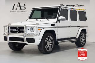 This Powerful 2016 Mercedes-Benz G-Class G63 AMG is local Ontario vehicle with a clean Carfax report. It is a luxury SUV known for its iconic design, robust off-road capabilities, and powerful performance. It is powered by a handcrafted 5.5-liter V8 biturbo engine, delivering 563 horsepower and 561 lb-ft of torque.

Key Features Includes:

- V8 BiTurbo
- designo Exclusive package
- Parking package
- Exterior Stainless Steel package
- Seat Comfort package
- Chrome package
- Navigation
- Bluetooth
- Sunroof
- Backup Camera
- Harman Kardon Sound System
- DVD 
- Front and Rear Heated Seats
- Front Ventilated Seats
- Parktronic
- Distronic Plus
- Cruise Control
- Blind Spot Assist
- Electronic stability program (ESP)
- Red Brake Calipers
- 20" AMG Alloy Wheels 

NOW OFFERING 3 MONTH DEFERRED FINANCING PAYMENTS ON APPROVED CREDIT. 

Looking for a top-rated pre-owned luxury car dealership in the GTA? Look no further than Toronto Auto Brokers (TAB)! Were proud to have won multiple awards, including the 2023 GTA Top Choice Luxury Pre Owned Dealership Award, 2023 CarGurus Top Rated Dealer, 2024 CBRB Dealer Award, the Canadian Choice Award 2024,the 2024 BNS Award, the 2023 Three Best Rated Dealer Award, and many more!

With 30 years of experience serving the Greater Toronto Area, TAB is a respected and trusted name in the pre-owned luxury car industry. Our 30,000 sq.Ft indoor showroom is home to a wide range of luxury vehicles from top brands like BMW, Mercedes-Benz, Audi, Porsche, Land Rover, Jaguar, Aston Martin, Bentley, Maserati, and more. And we dont just serve the GTA, were proud to offer our services to all cities in Canada, including Vancouver, Montreal, Calgary, Edmonton, Winnipeg, Saskatchewan, Halifax, and more.

At TAB, were committed to providing a no-pressure environment and honest work ethics. As a family-owned and operated business, we treat every customer like family and ensure that every interaction is a positive one. Come experience the TAB Lifestyle at its truest form, luxury car buying has never been more enjoyable and exciting!

We offer a variety of services to make your purchase experience as easy and stress-free as possible. From competitive and simple financing and leasing options to extended warranties, aftermarket services, and full history reports on every vehicle, we have everything you need to make an informed decision. We welcome every trade, even if youre just looking to sell your car without buying, and when it comes to financing or leasing, we offer same day approvals, with access to over 50 lenders, including all of the banks in Canada. Feel free to check out your own Equifax credit score without affecting your credit score, simply click on the Equifax tab above and see if you qualify.

So if youre looking for a luxury pre-owned car dealership in Toronto, look no further than TAB! We proudly serve the GTA, including Toronto, Etobicoke, Woodbridge, North York, York Region, Vaughan, Thornhill, Richmond Hill, Mississauga, Scarborough, Markham, Oshawa, Peteborough, Hamilton, Newmarket, Orangeville, Aurora, Brantford, Barrie, Kitchener, Niagara Falls, Oakville, Cambridge, Kitchener, Waterloo, Guelph, London, Windsor, Orillia, Pickering, Ajax, Whitby, Durham, Cobourg, Belleville, Kingston, Ottawa, Montreal, Vancouver, Winnipeg, Calgary, Edmonton, Regina, Halifax, and more.

Call us today or visit our website to learn more about our inventory and services. And remember, all prices exclude applicable taxes and licensing, and vehicles can be certified at an additional cost of $799.