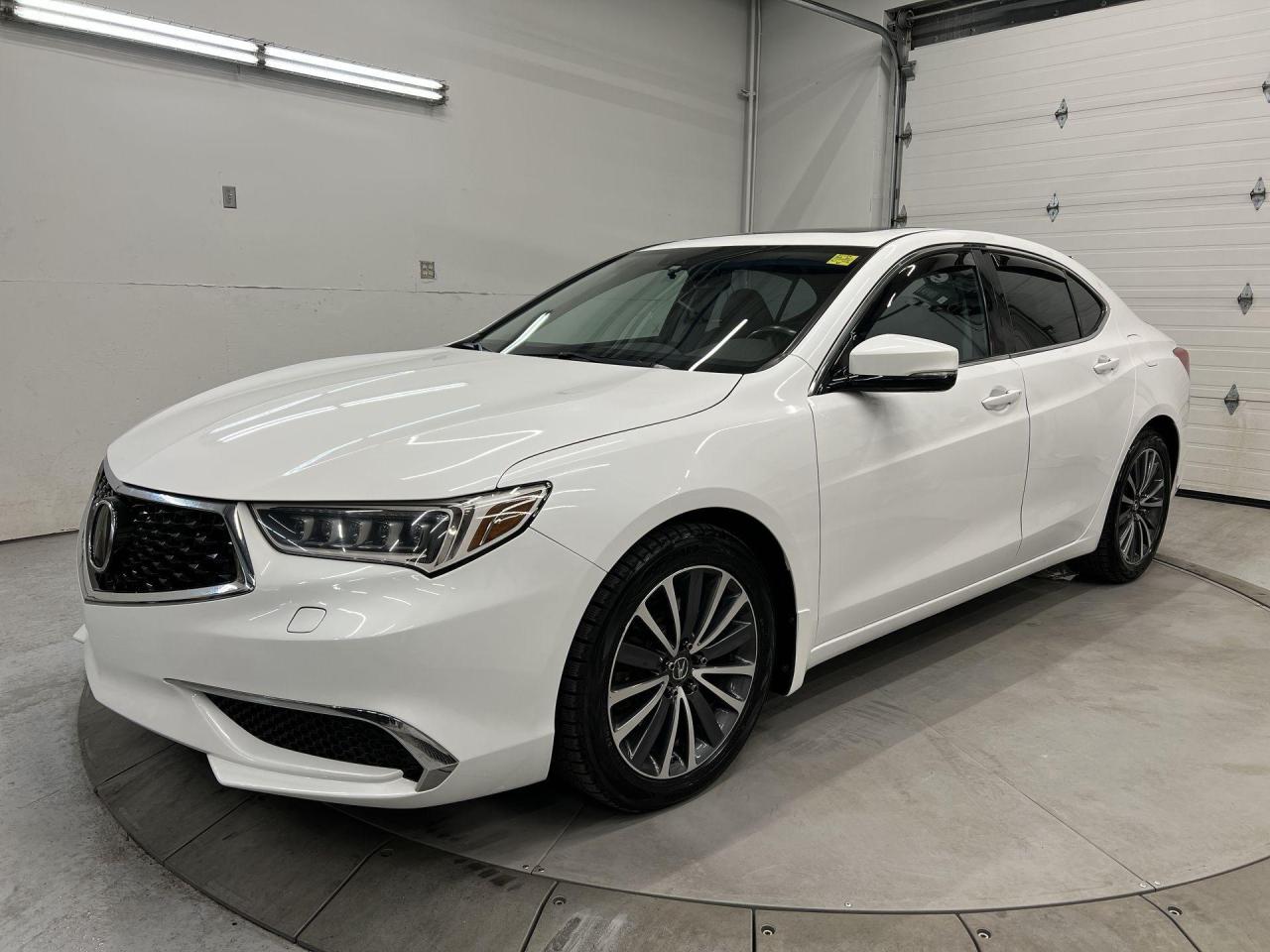 Used 2018 Acura TLX SH-AWD TECH| 290HP 3.5L | HTD LEATHER | BLIND SPOT for sale in Ottawa, ON