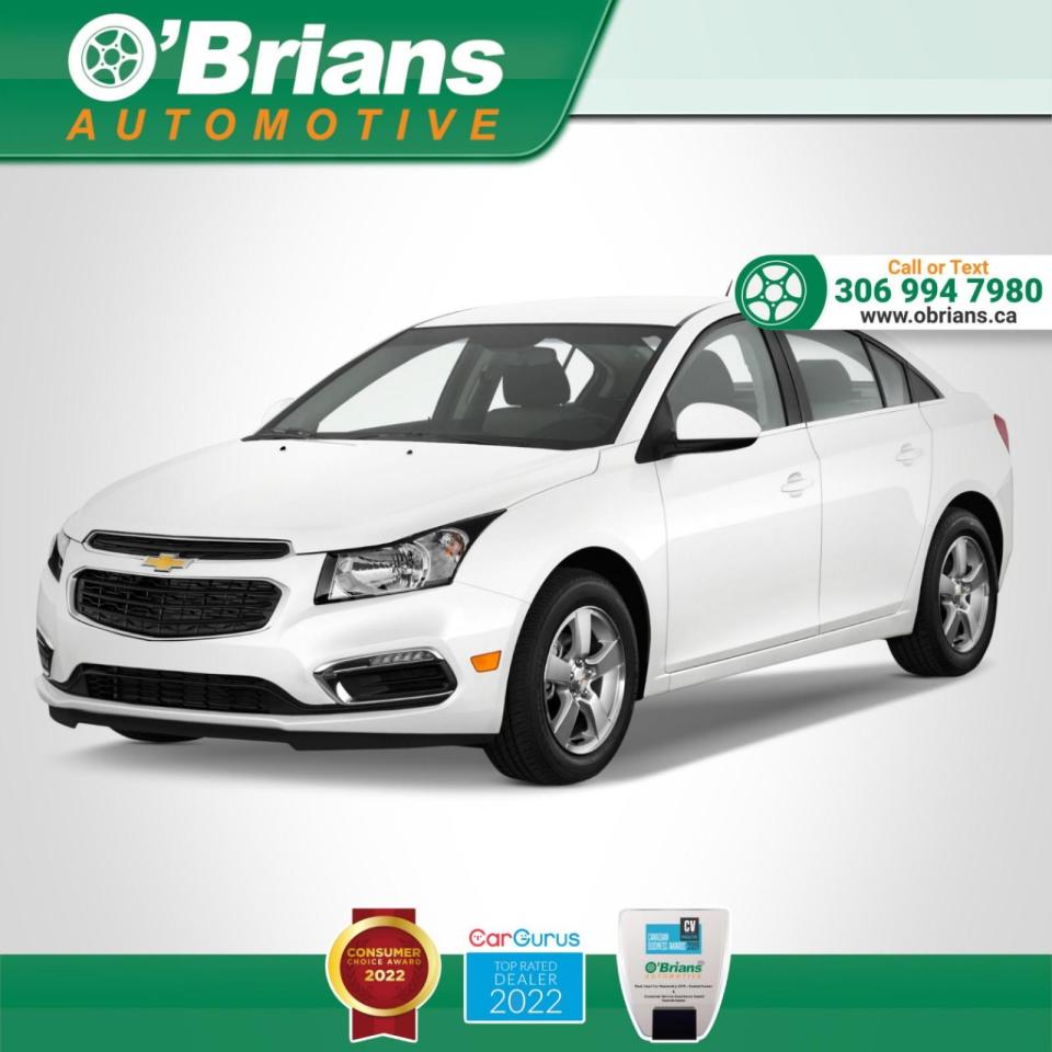 Used 2018 Chevrolet Cruze LT for sale in Saskatoon, SK