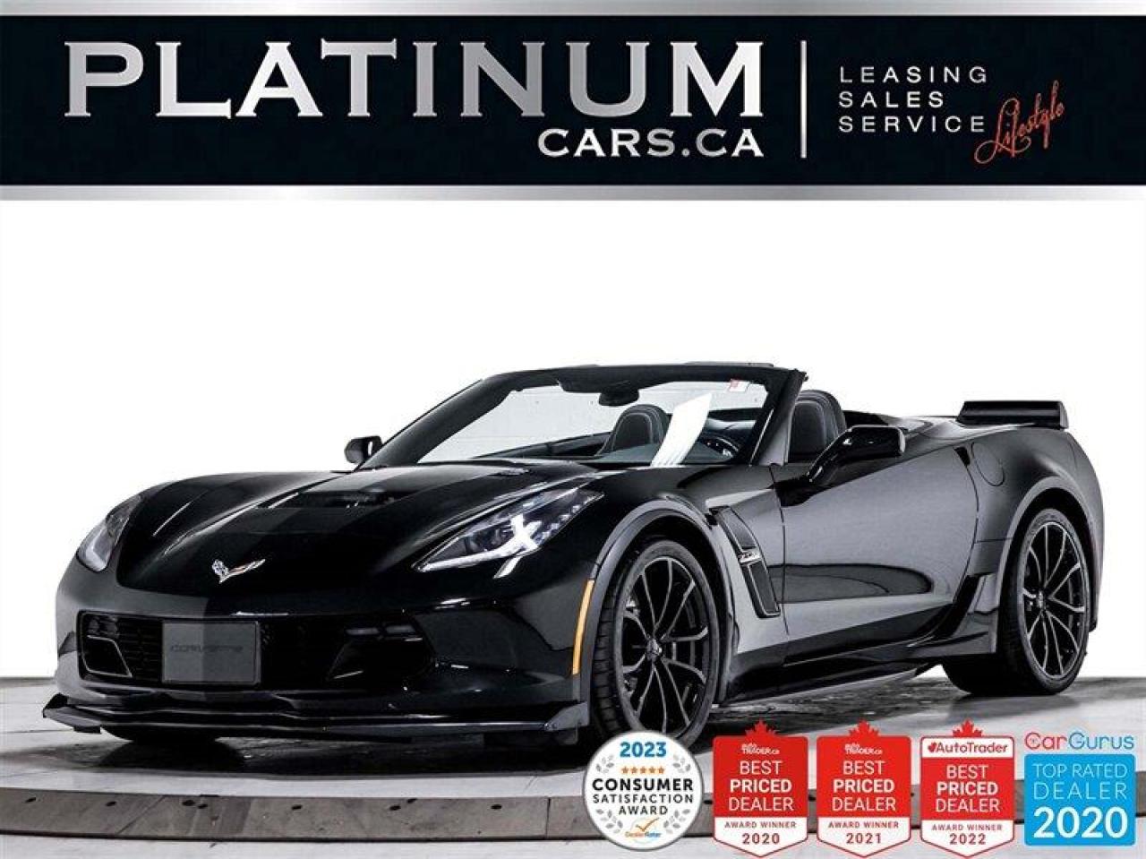 Used 2019 Chevrolet Corvette Grand Sport, CONVERTIBLE, V8, 460HP, MANUAL, CAM for sale in Toronto, ON