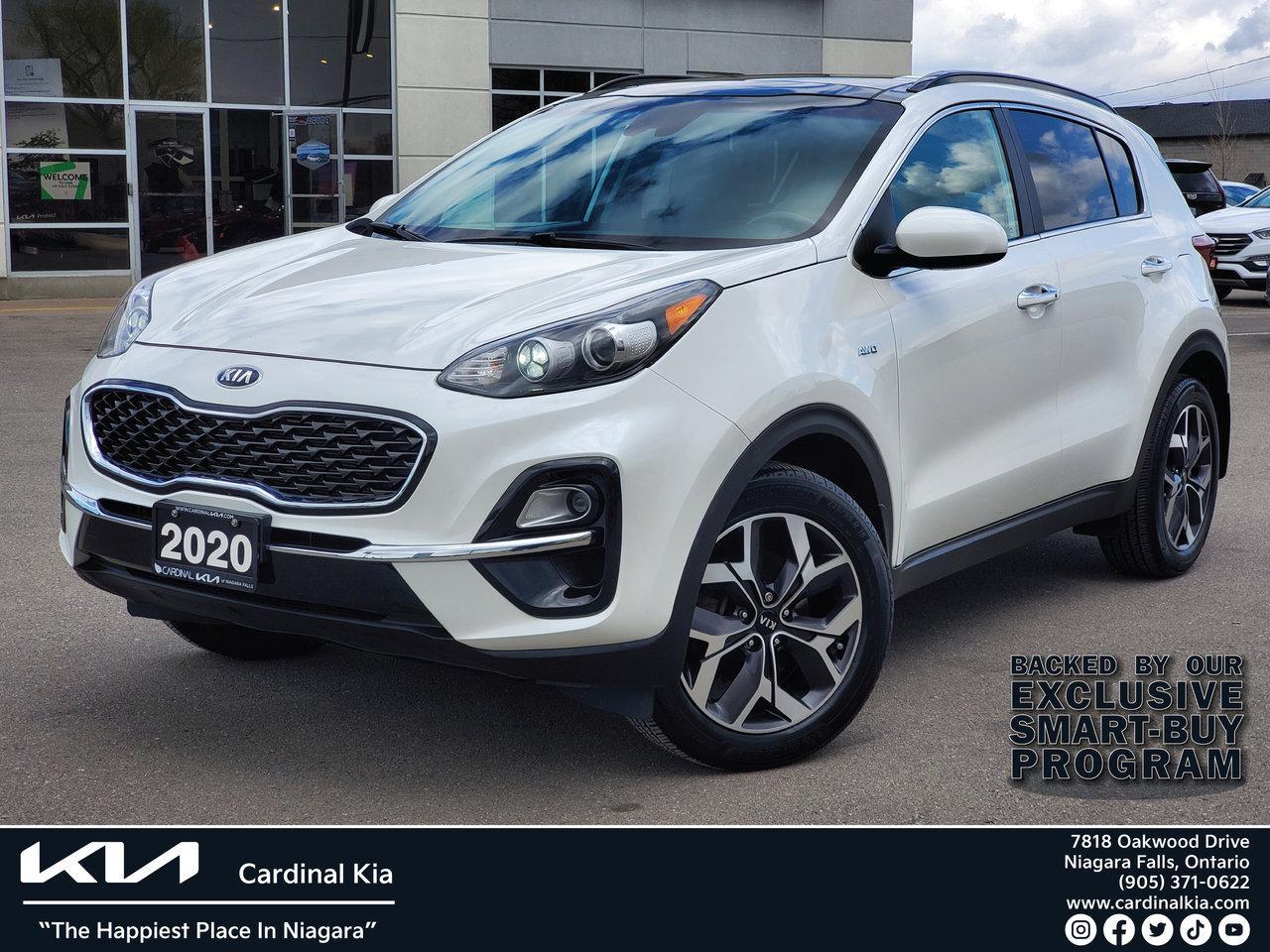 Used 2020 Kia Sportage EX, AWD, Heated Leather Seats, Moonroof for sale in Niagara Falls, ON
