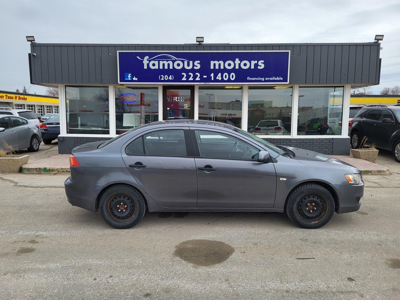 Used 2009 Mitsubishi Lancer DE for sale in Winnipeg, MB