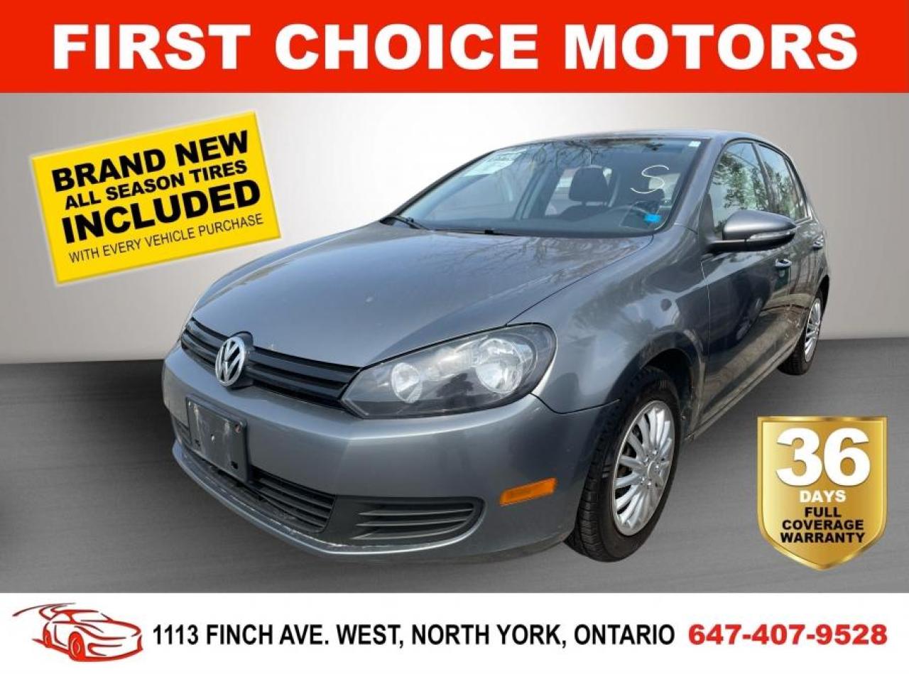 Used 2010 Volkswagen Golf TRENDLINE ~MANUAL, FULLY CERTIFIED WITH WARRANTY!! for sale in North York, ON
