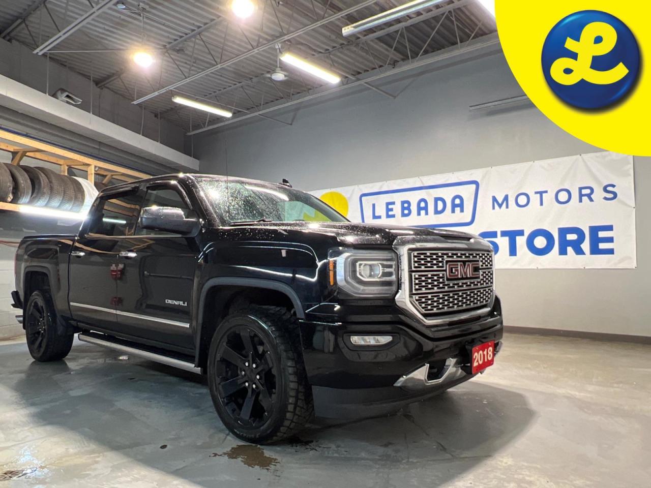 Used 2018 GMC Sierra 1500 Ultimate Denali Crew Cab 4 X 4 5.3L * Navigation * Heated/Cooled Leather Seats * Sunroof * Power Side Steps * Remote Start *  Lane Keep Assist * Power for sale in Cambridge, ON