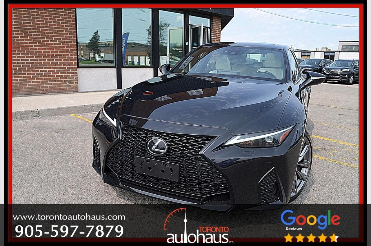 Used 2021 Lexus IS F SPORT 2 I WHITE LEATHER TRIM for sale in Concord, ON