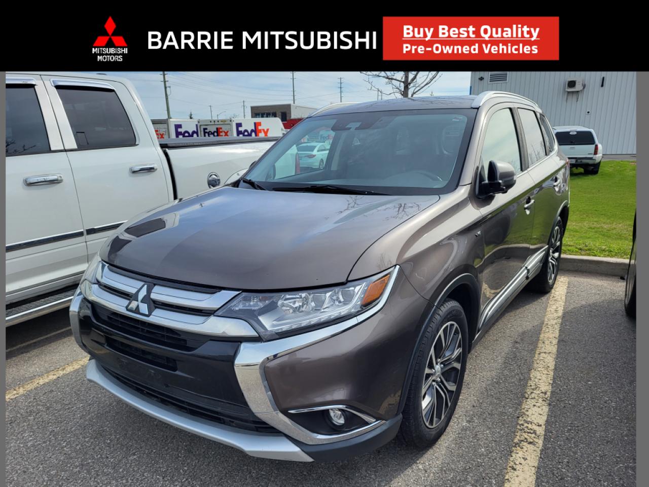 Used 2017 Mitsubishi Outlander AWC 4DR GT for sale in Barrie, ON