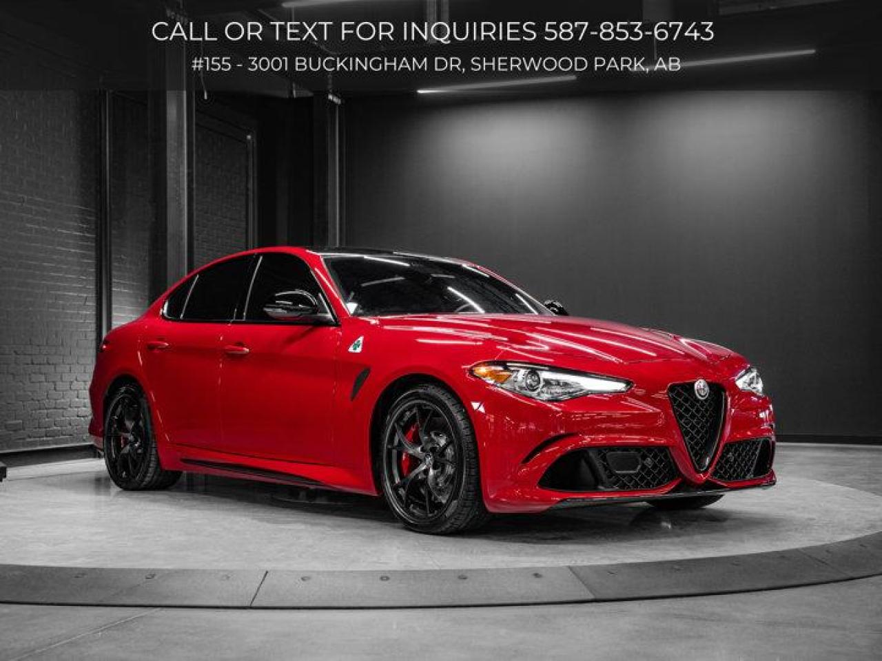 Used 2022 Alfa Romeo Giulia Quadrifoglio for sale in Sherwood Park, AB