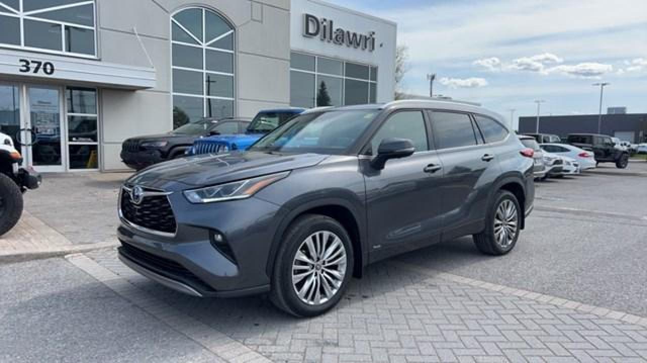 Used 2023 Toyota Highlander HYBRID Hybrid Limited AWD for sale in Nepean, ON