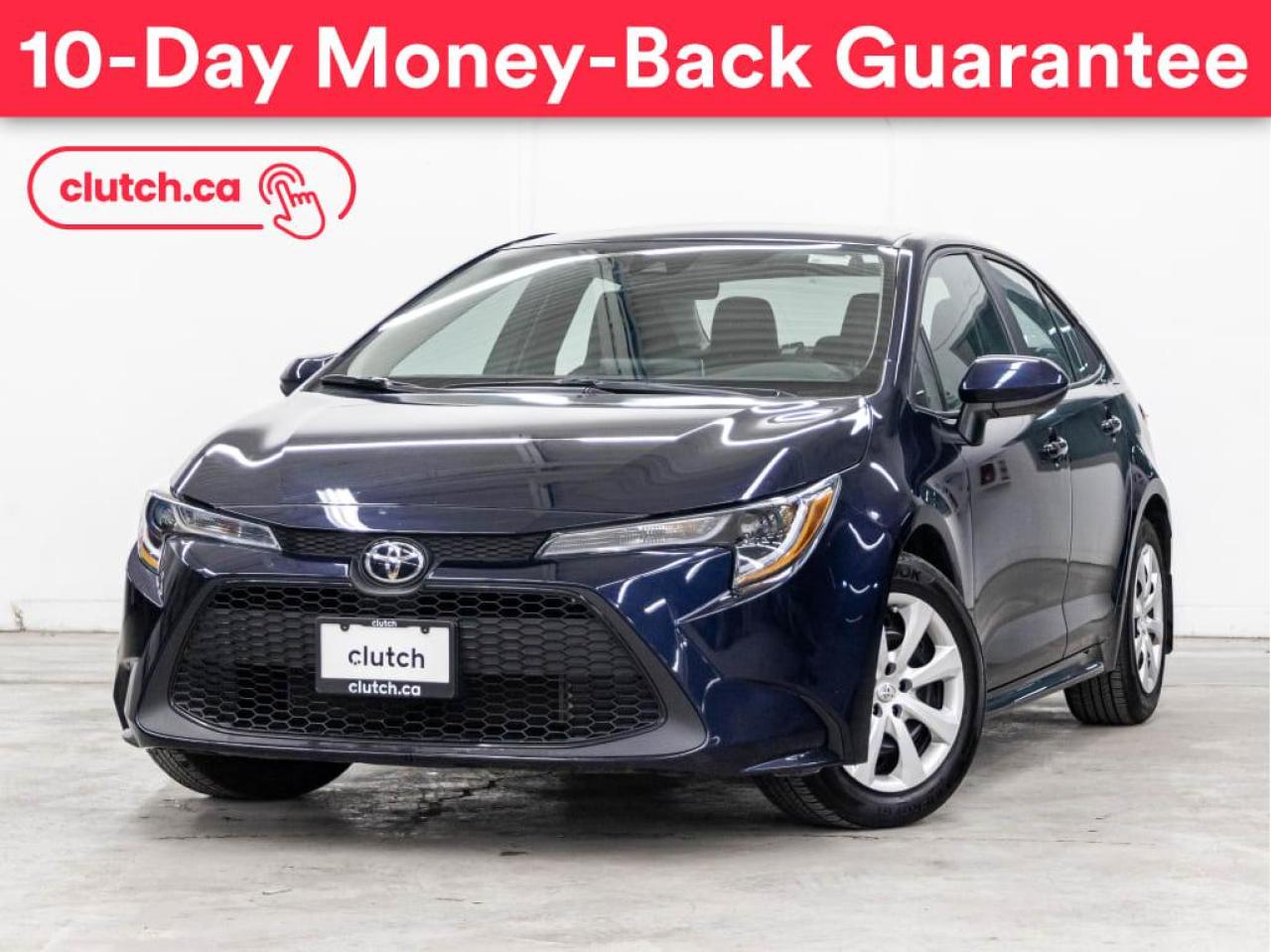 Used 2020 Toyota Corolla LE w/ Apple CarPlay, Cruise Control, Bluetooth for sale in Toronto, ON